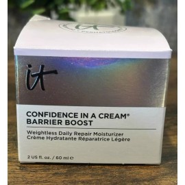 IT Cosmetics Confidence in a Cream Barrier Boost Moisturizer 2 oz / 60 ml - New