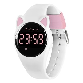 Bomieux Kids Digital Watch, Kids Watch for Girls Boys Watches Ages 5-24, Watches for Kids with Alarm Clock, Pedometer, Stopwatch, Non Bluetooth Kids Waterproof Watch, Birthday