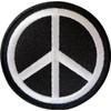 Peace Sign Patch Symbol Iron On Patch Ebroidered Applique for