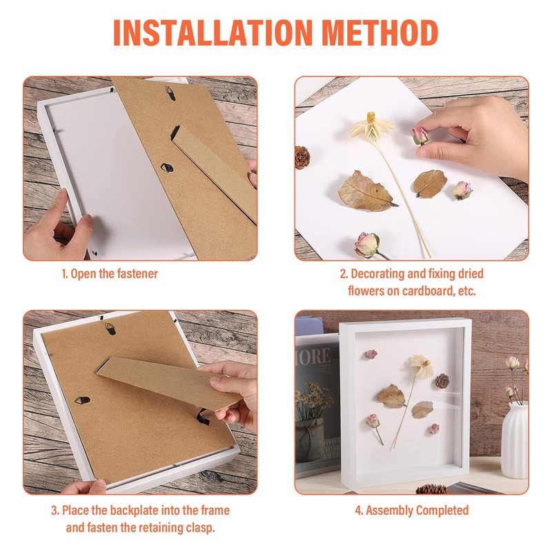 Shadow Box Frame Display Frame Box Frames for Crafts 3d