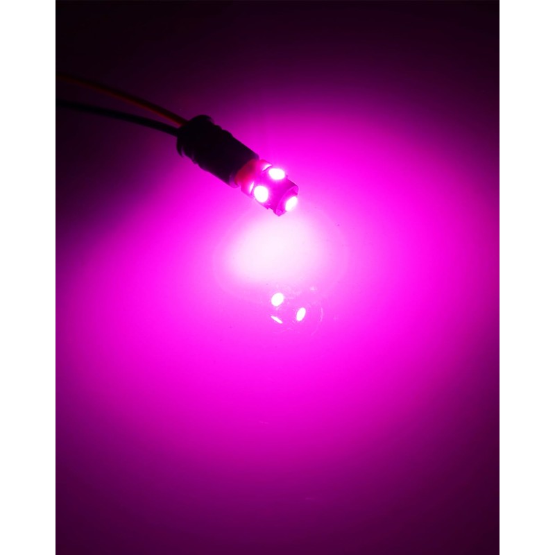 Alopee 30 Pack 194 Led Light Bulb Purple DC 12V