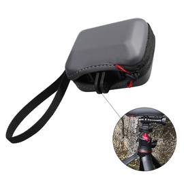 Mini Storage Carrying Case for GoPro Hero 13/12/11, Osmo Action 5/4/3 – Bottom Opening Design, Connectable to Selfie Stick & Tripod, Compact Protective Pouch