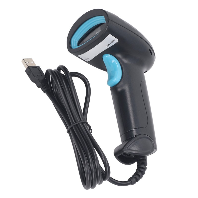 1D Barcode Scanner High Accuracy Fast Decoding Ergonomic USB Wired