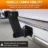 10000lbs 10-inch Hitch Receiver Extension Riser, 10 Inch Riser/Drop 2