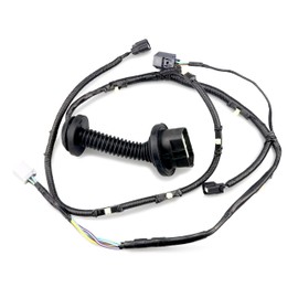 MiCCiKA Driver Side LH Rear Door Jumper Wire Assembly Compatible with 2009-2014 Ford F150 Crew Cab Replace# 9L3Z-14631-CAA