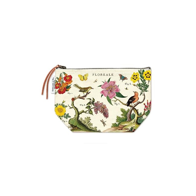 Cavallini Floreale - Estuche floral para cosméticos