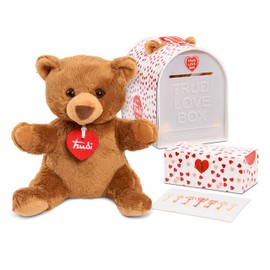 Premium Italian Designed Trudi Love Box, 6.3-inch Bear Plush gift set, Kids Toys for Ages 3 Up by Just Play