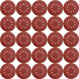SACKORANGE 50 Pack 9-Inch 10 Hole 60 Grit Hook-and-Loop Drywall Sandpaper - Aluminum Oxide Sanding Disc for ‎9" Drywall Sander Wood Furniture Finishing …