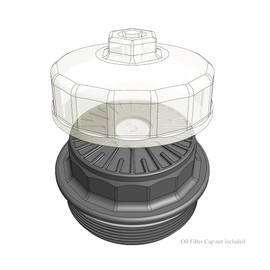 PT Auto Warehouse OFW-FO5830-27MM - Engine Oil Change Wrench with 27mm Socket
