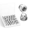 Hmevsafinect 1/4-20 Acorn Cap Nuts,304 Stainless Steel 18-8 Acorn Cap