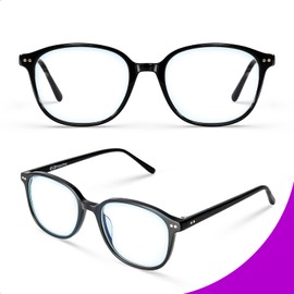 VISOONE Acetate Blue Light Blocking Glasses Square with Anti Computer Glare for Gaming Women and Men NEVADA