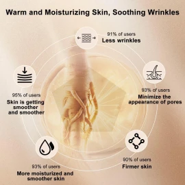 Ginseng Serum 2 PC Ginseng Gold Extract Anti Ageing Essence Oil, Ginseng Anti-Wrinkle Essence