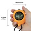 2 Pack Digital Sport Stopwatch Timer for Coaches, ON/Off Countdown