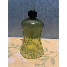 HOME INTERIORS HOMCO AVOCADO VOTIVE CANDLE HOLDER-5" TALL-HONEYCOMB