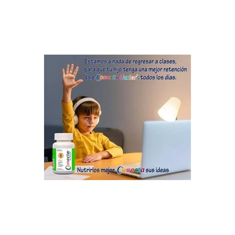 Conecta Junior Vitaminas Niños Sistema Inmune Tabs Sabor
