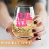 Engagement Gifts Stemless Glassicle Wine Glass, Engaged Gifts for Couples,