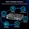 SODOLA 6 Port 2.5G Easy Web Managed Switch, 4 x