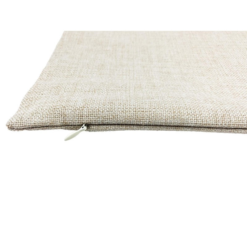 DrupsCo New Jersey Pillow Covers 18x18 - Cotton Linen New