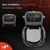 A-Premium 2-PC Front Reverse Backup Parking Assist Sensor Compatible with