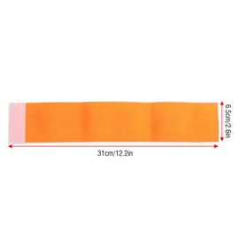 Captain's Armband Sports Armband for Football Ice Hockey Rugby Netball Tennis Basketball (Orange)