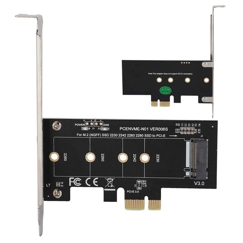 Tosuny Tarjeta de Expansión PCI-E a M.2 Convertidor Conector Adaptador