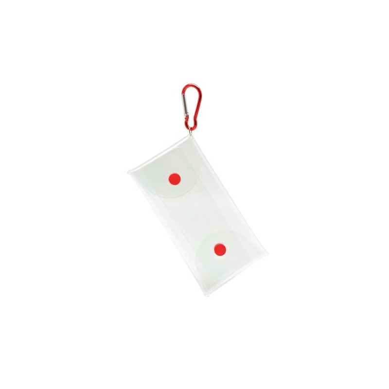 CONC CO540 Clear Multi Case, Red