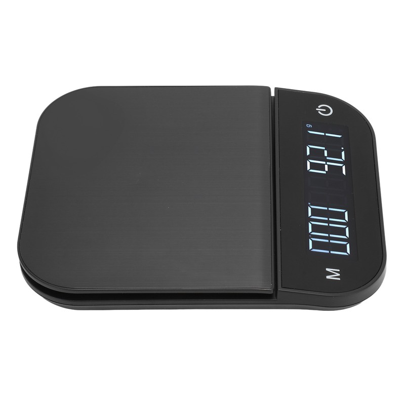 Kitchen Scale 0.1g to 6.6lb LED Display Touch Control Tare