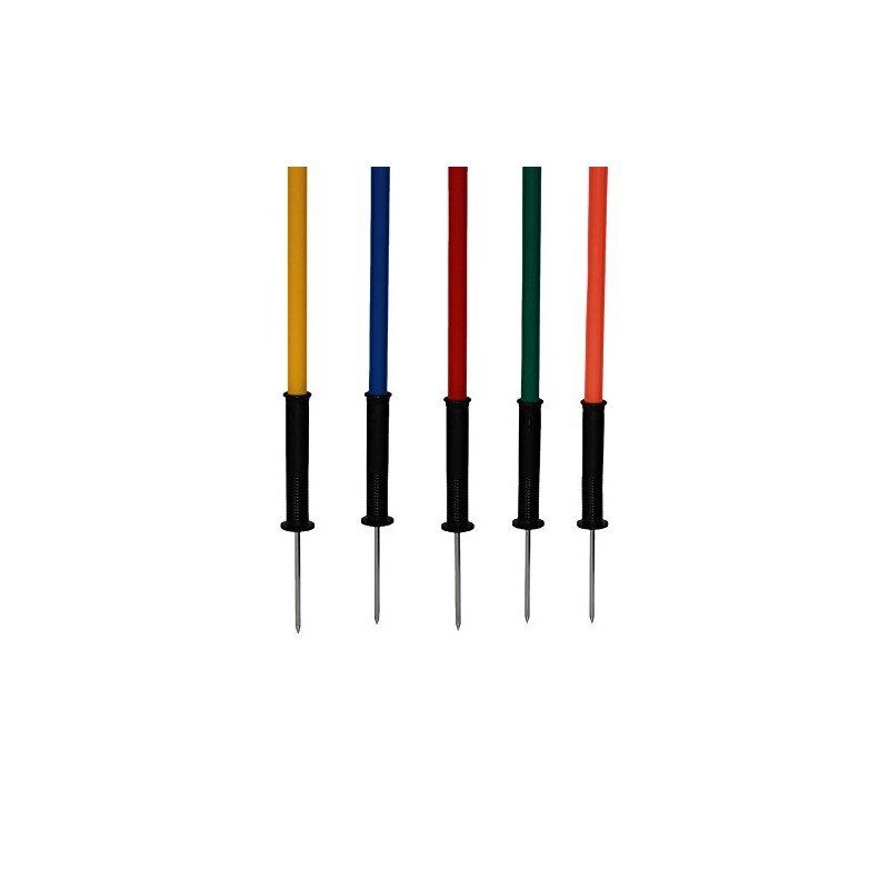 Boje Sport Agility dog sport slalom bar with spring tip,