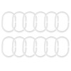 XTF2015 Clear Shower Curtain Liner, Heavyweight Waterproof Transparent Shower Curtain