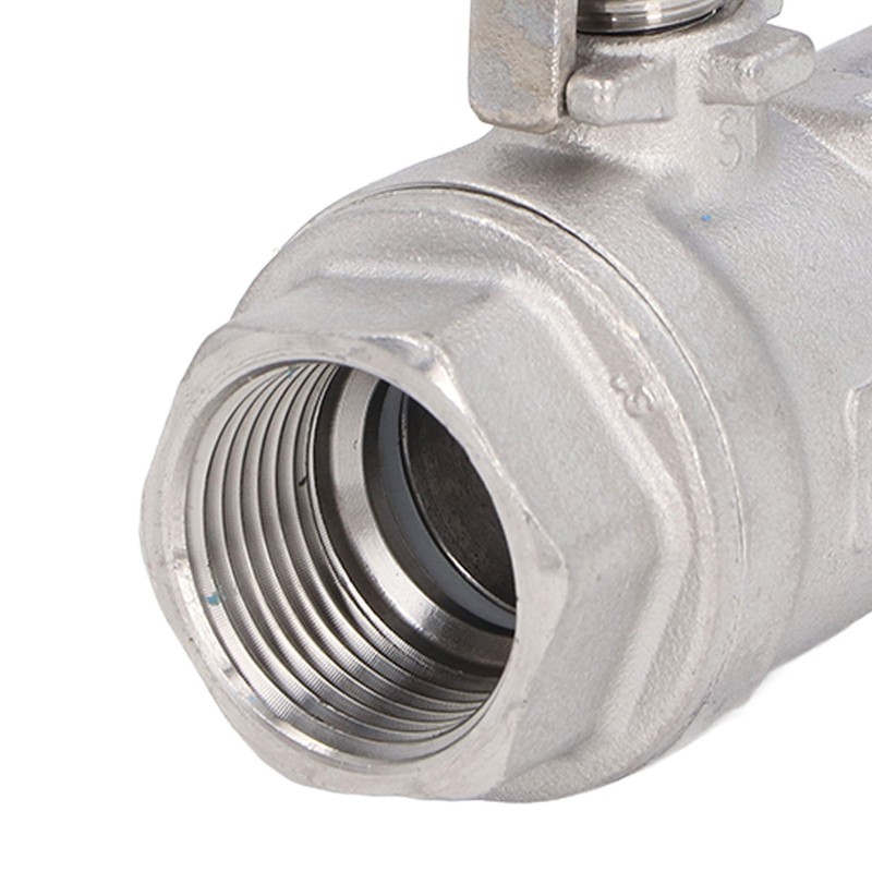 Full Port Ball Valve Stainless Steel Female Thread 3/4in 1000