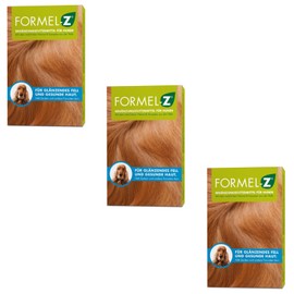 Formel-Z For Dogs, Pack of 3, 3 x 125 g, Supplementary Feed for Dogs, Developed by Experts, With Natural Vitamin B Complex, Completely Without Chemicals