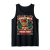 Yorkshire Terrier My Christmas Spirit Dog Santa Claus Elf Tank