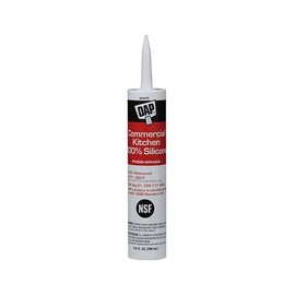 DAP 8656 Commercial Kitchen Silicone, 9.8 oz, White