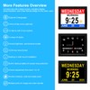 Dementia Clock for Seniors, 8-Inch Digital Clock with Large Display,