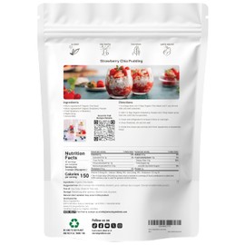 Organic Chia Seeds, 4lbs | Raw Chia Seed Source | Rich in Essential Fiber, Vegan Omega-3, & Plant Based Protein | Great for Baking, Smoothies, Pudding, & Oatmeal | Non-GMO, Gluten Free