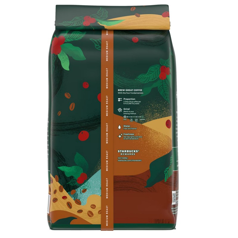 Starbucks House Blend Whole Bean Coffee (40 Ounce) (2 Pack),