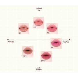 tiptoe Blurlet Sorbet Tint (6 Colors) - 101 YUJU