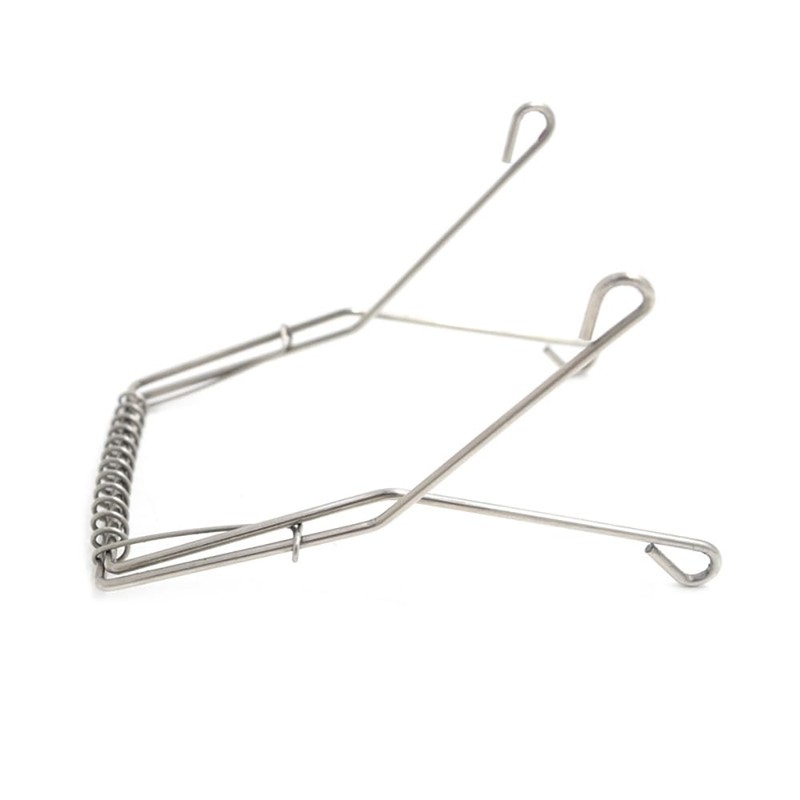 Yeenano Roulade Clips 10 Pieces Stainless Steel Silver