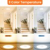 ALUSSO 12W LED Motion Sensor Downlight,3CCT 3000K 4000K 6500K 90-100mm