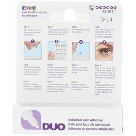Duo Eyelash Individual Adhesive Clear 0.25 Ounce (7ml) (6 Pack)