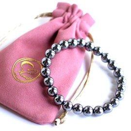 Beautéller Terahertz Bracelet, 0.3 inches (8 mm), Approx. 6.3 inches (16 cm)