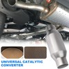 Yeoflagtrade 2.5 Inch Catalytic Converter 1 Pcs High Flow Universal
