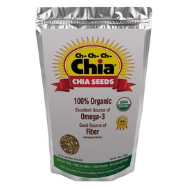 CH- CH- CH- CHIA Organic Chia Seeds - 1 lb. USDA Organic