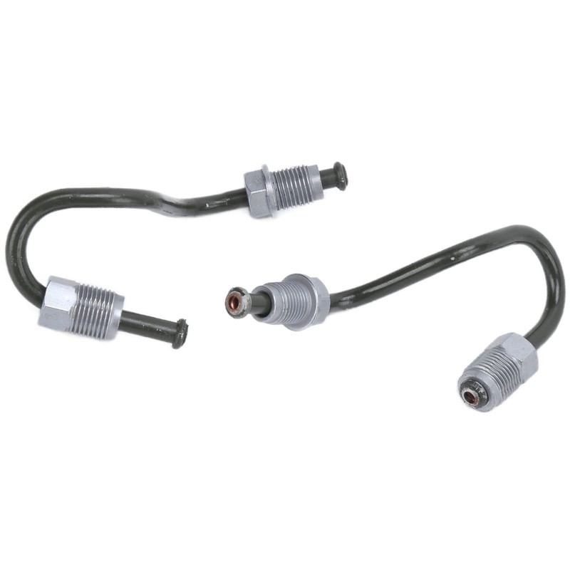 Akozon Set of 2 Rear Brake Lines, Brake Pipe, Brake