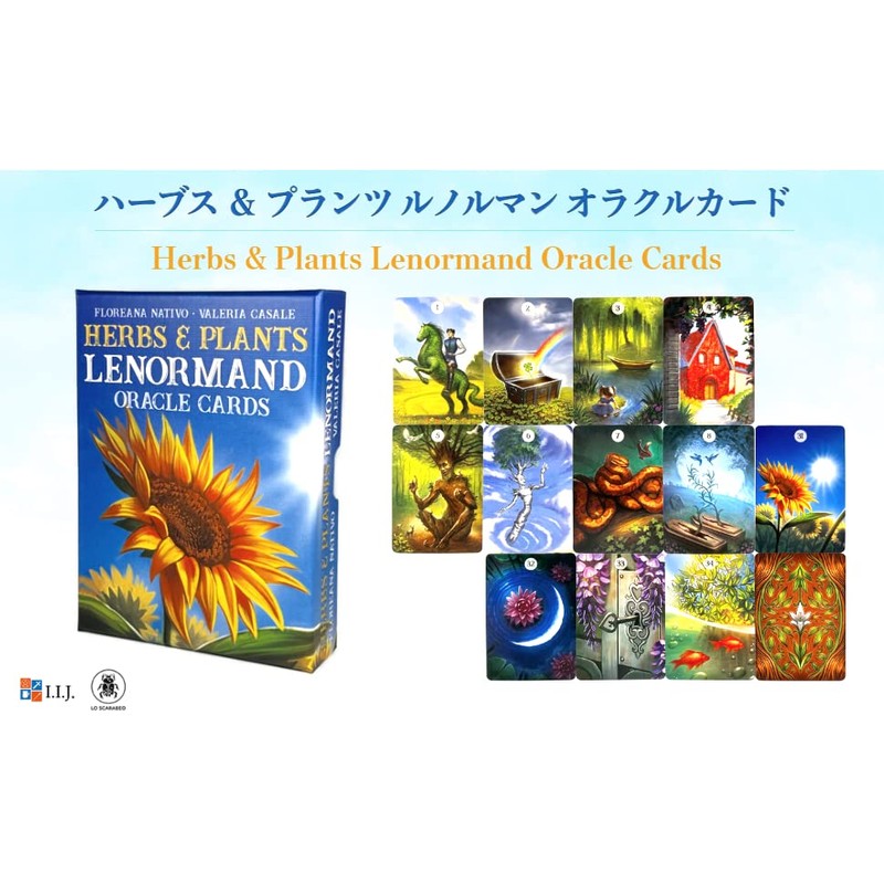 Herbs & Plants Oracle Card, Herbs & Plants Lenormand Oracle