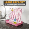 SpaceAid Baby Bottle Drying Rack with 20 Hooks, Space Saving
