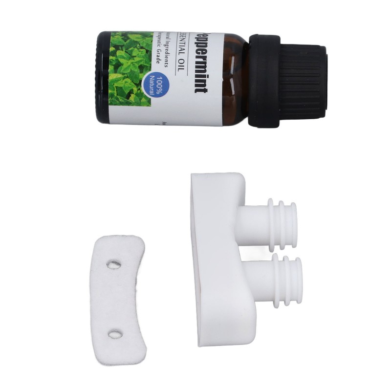 Aromatherapy Inhaler Tube Portable Silicone Nose Aroma Diffuser with 10ml