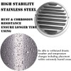 6'' Stainless Steel Air Vents, Round Louver Grille Vent Cover