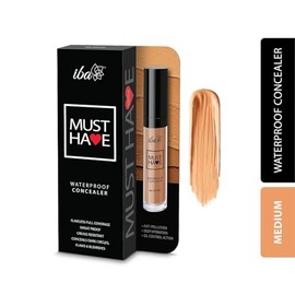 Must Have Waterproof Concealer Matte Finish - Light, 8ml | Full Coverage & Long Lasting l Oil Free & Lightweight | Easily Blendable Concealer For Face Makeup (Medium, 8 ml (Pack of 1))
