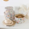 Soul & Lane Botanica Bliss Round Hat Boxes with Lids